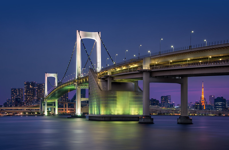 The Rainbow Bridge - (Tokyo, Japan)