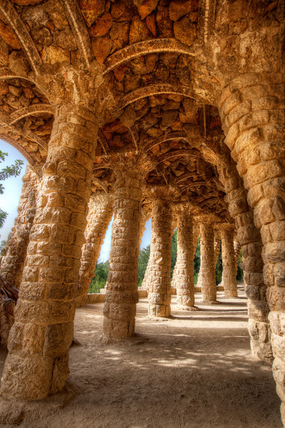 A Path of Shadows - (Barcelona, Spain)